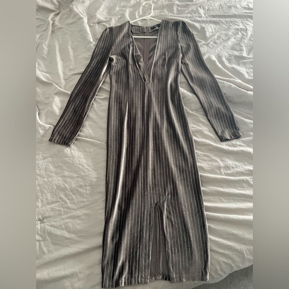 New years cocktail long sleeve dress